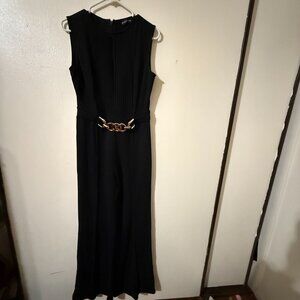 VALENTINE JUMPSUIT BLACK SIZE L
